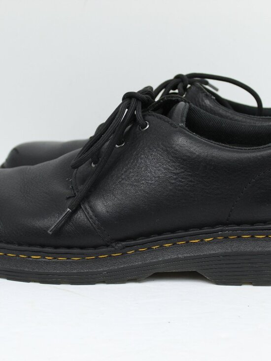 Dr. Marten\'s Hazeldon Oxford Classic Pebbled Black Leather Shoe Men\'s Size 10 main image 4